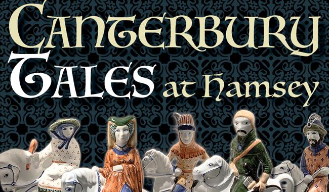 Figurines depicting Chaucer's Canterbury Tales