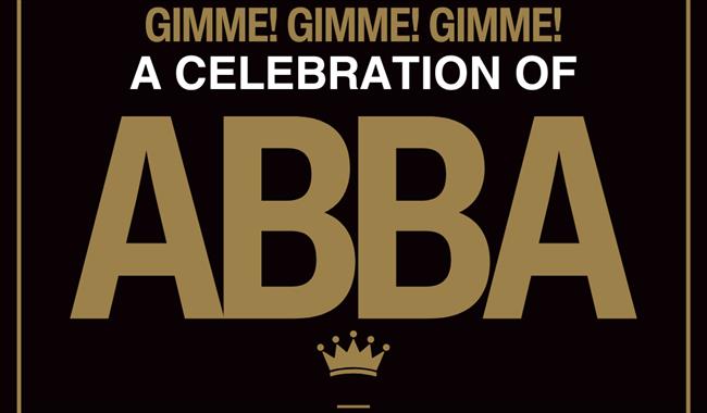Sign in the stye of Abba Gold album cover