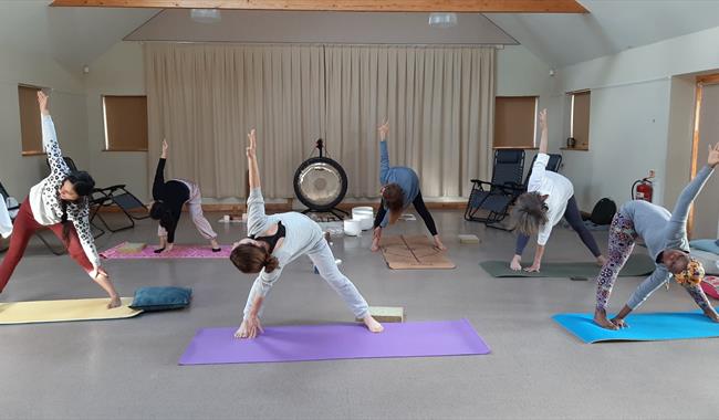 Yoga class