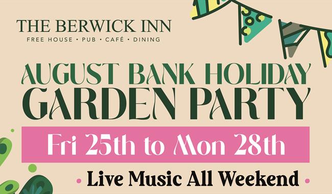 Garden party poster