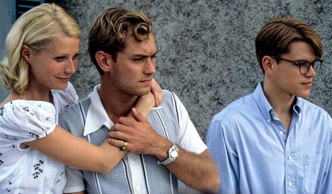 Talented Mr Ripley cast - Gwyneth Paltrow, Jude Law and Matt Damon