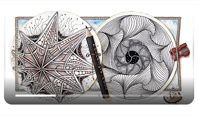 Zentangle Art - An Introduction to an Easy & Relaxing Drawing