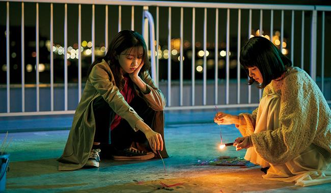 Two actresses from a Japanese film