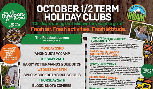 Poster for holiday club