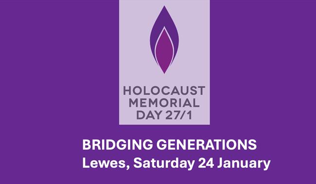 purple poster featuring candle flame