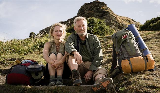 Gillian Anderson and Jason Isaacs star in The Salt Path