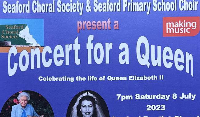Concert poster fit for a Queen!