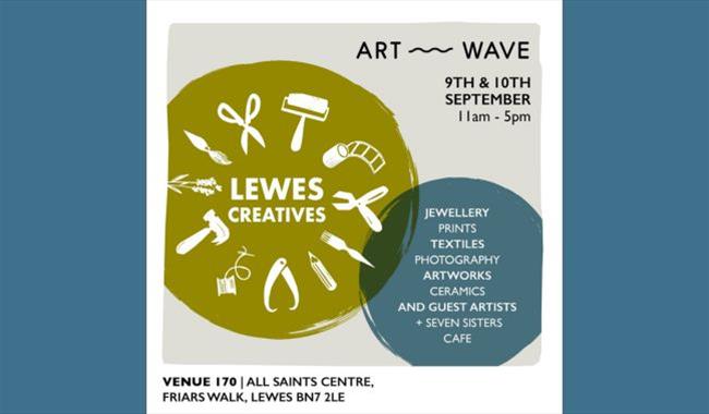 Lewes Creatives poster for Artwave