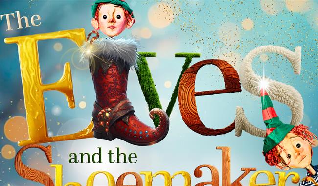 illustration of an elf with event details