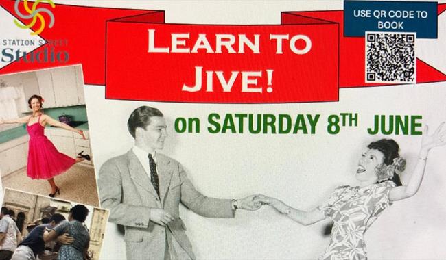 Poster promoting Jive workshop