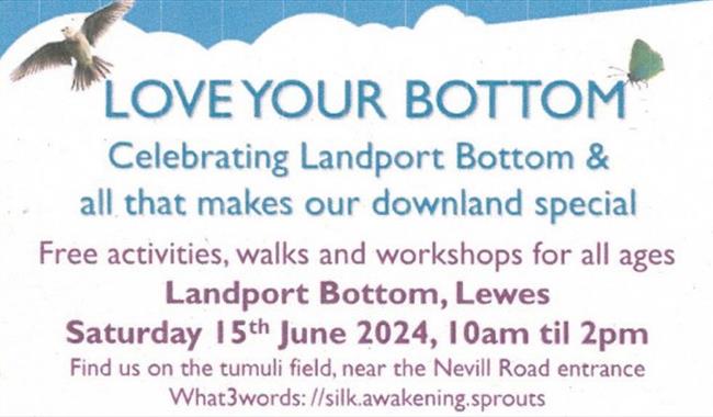 poster for celebrating Landport Bottom