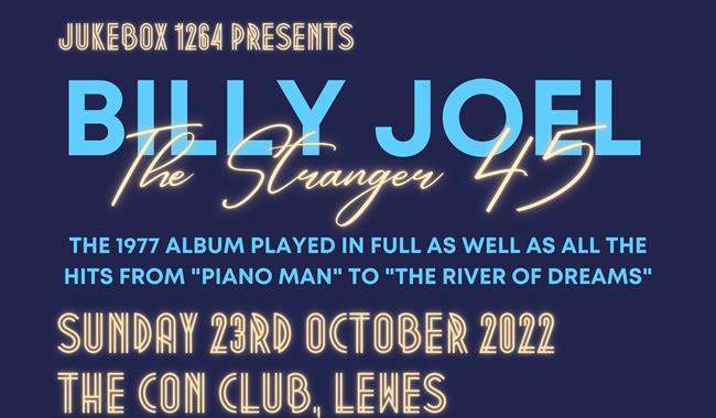 Billy Joel's album The Stranger tribute - concert details