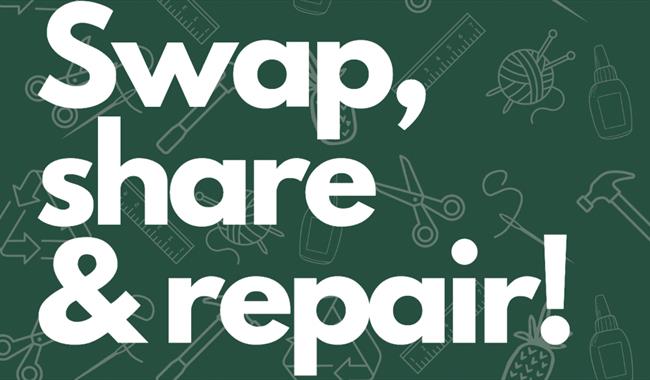 Poster for swap, share and repair
