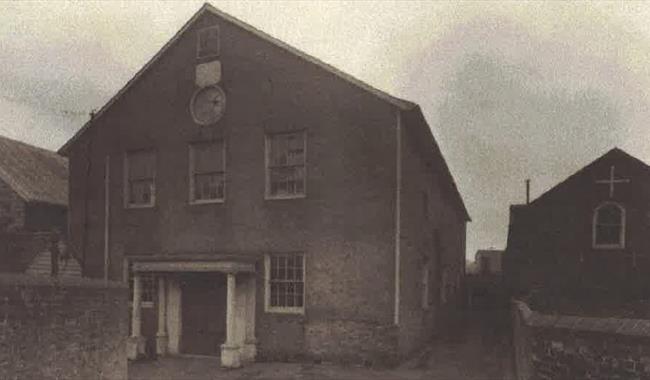 Old photo of Jireh Chapel, Malling Street, Lewes