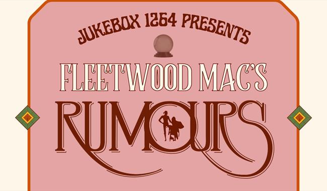 Poster based on Fleetwood Mac's album cover for Rumours