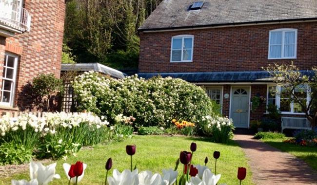 View from the garden of 1 Garden Cottages