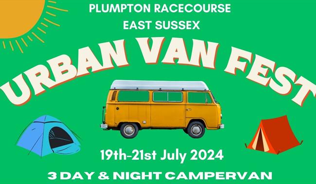 Poster to promote Urban van fest