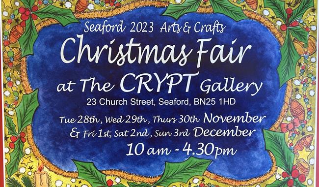 Festive poster for Christmas Fair