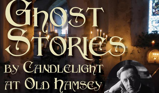 Photograph of MR James - writer of ghost stories.
