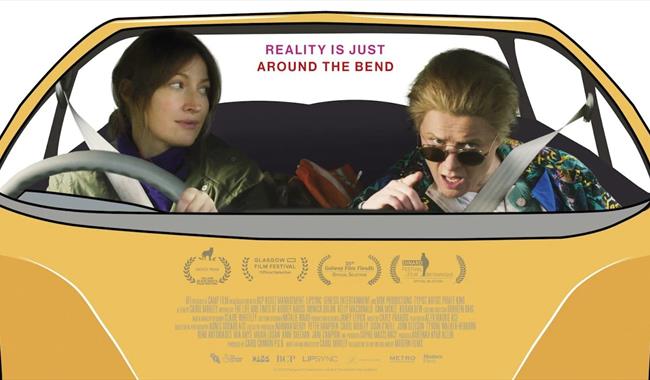 L to R - actresses Kelly McDonald and Monica Dolan in Typist Artist Pirate King