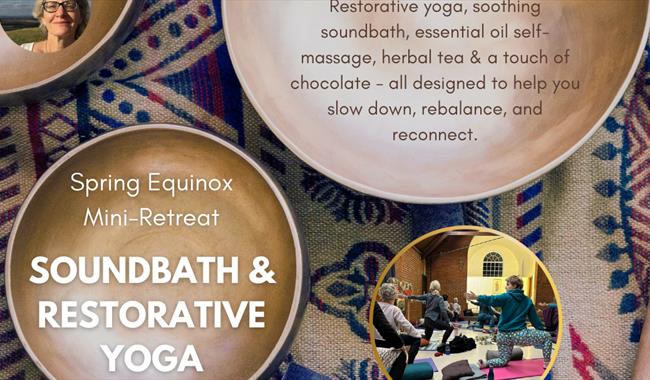 Details of event set against metal bowls