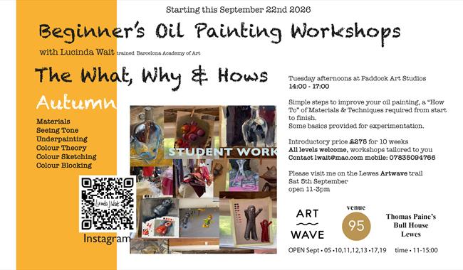 Details of oil painting workshop