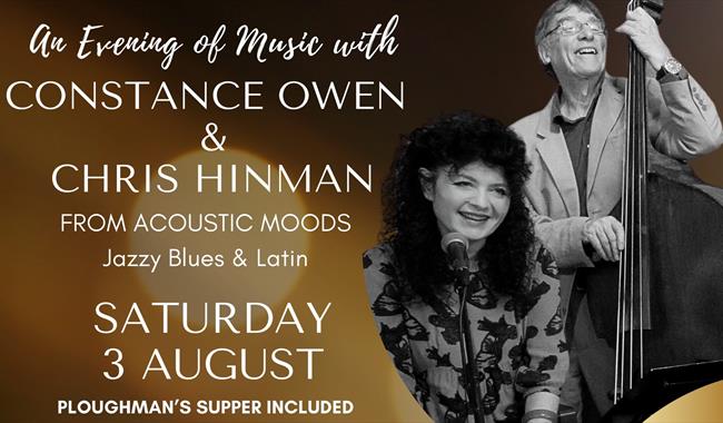 Musicians Constance Owen and Chris Hinman