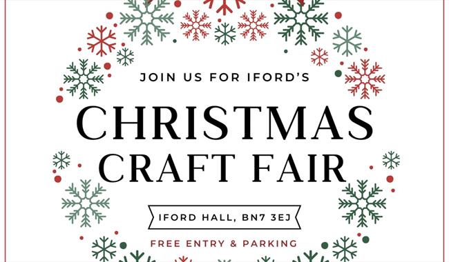 Event details surrounded by festive motifs