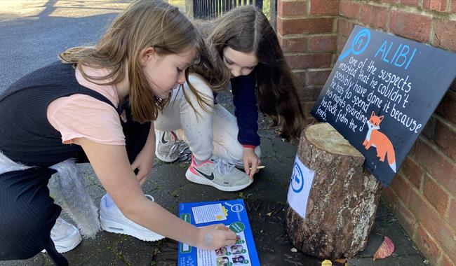 Children's treasure hunt