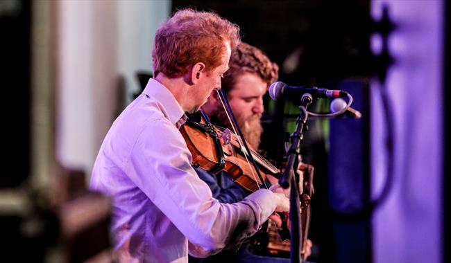 Folk musicians Brown Boots