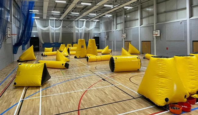 Mega Blaster play equipment