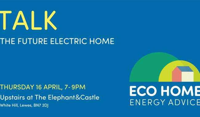 Eco logo with event details