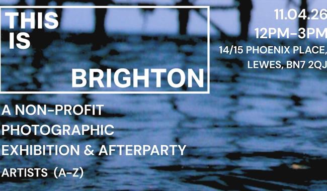 Photograph image of water with details of event