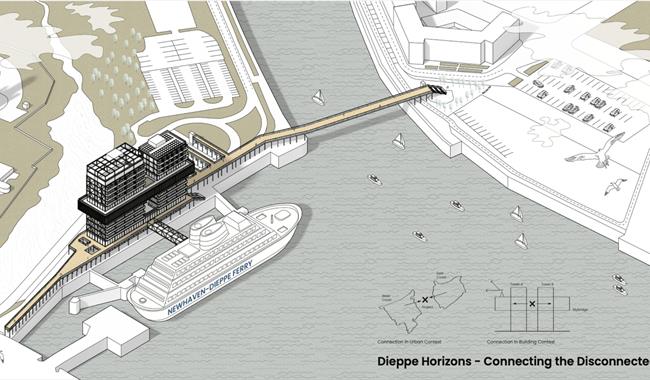 Brighton University School of Architecture: Newhaven / Dieppe Expo