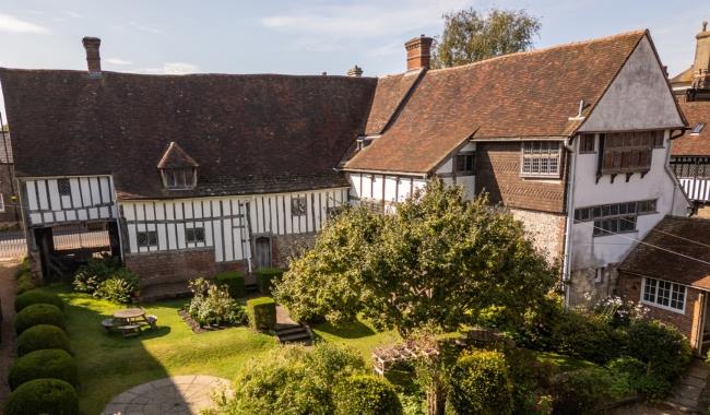 Photo of Anne of Cleves House from the garden