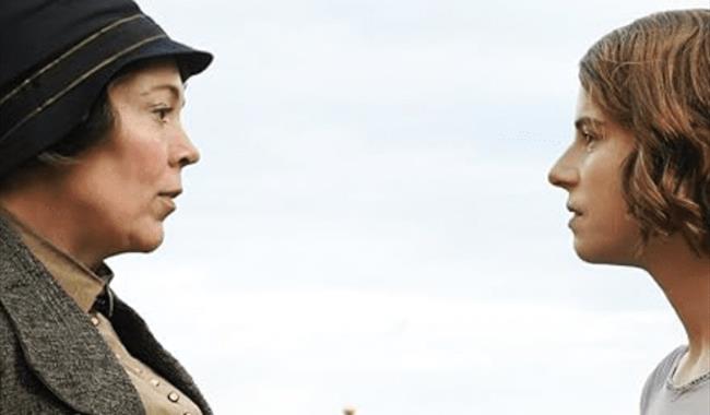 Olivia Colman and Jessica Buckley actresses in Wicked Little Letters