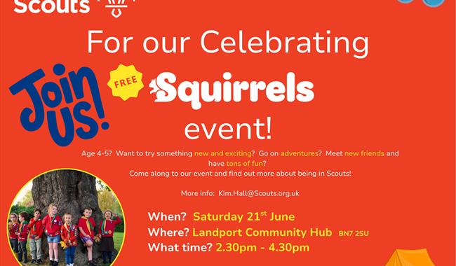 Celebrating Squirrel Scouts