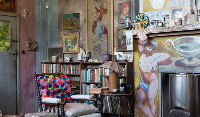 Vanessa Bell studio interior