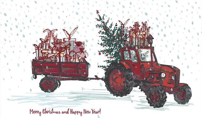 Farmer Christmas experience on The Open Farm