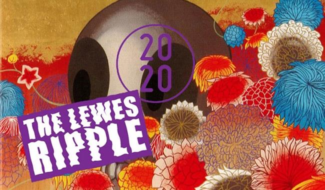 The Lewes Ripple psychedelic design