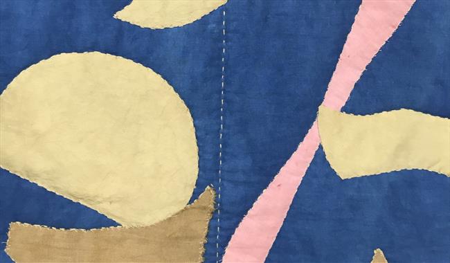 Abstract Collage Applique Wall Hanging Workshop