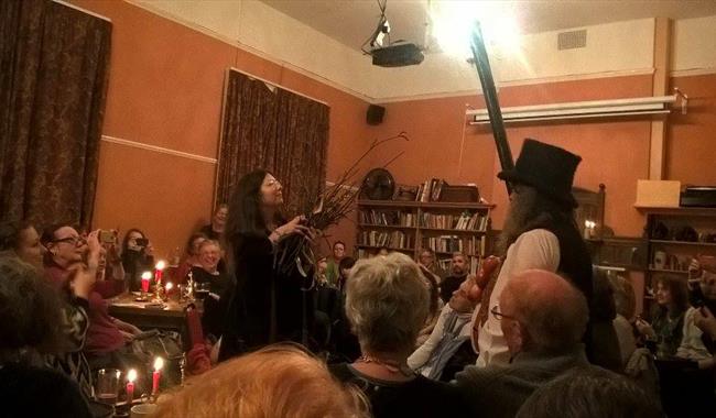 Wassail by fire & candlelight, Lewes Saturday Folk Club