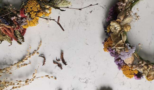 Dried Floral Hoop Workshop