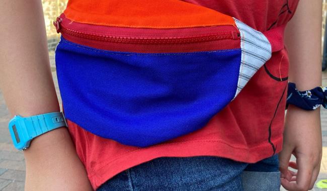Handmade bum bag
