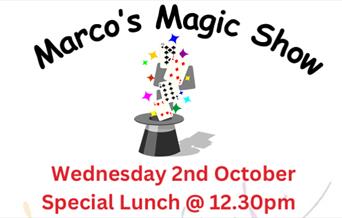 Items coming out of a magic top hat
