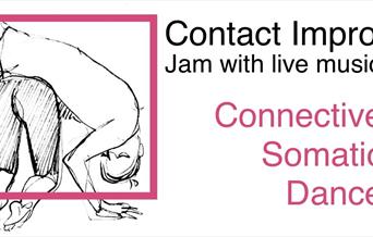 Illustration of people performing connective dance
