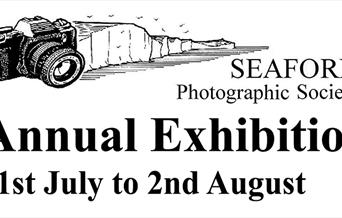 Poster depicting camera with Seven Sisters in background