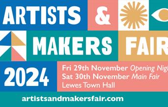 Poster promoting Artists & Makers Fair