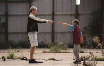 Film characters Georgie and her dad