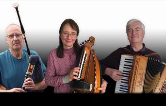 Keith Macdonald, Ange Hauck & Mel Stevens, Lewes Saturday Folk Club